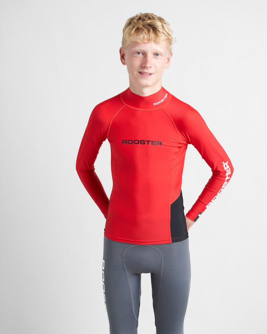 Rash Top (Long Sleeved) - RED