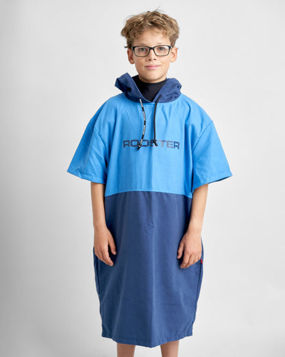 JUNIOR mikroszálas gyorsan száradó poncsó-J