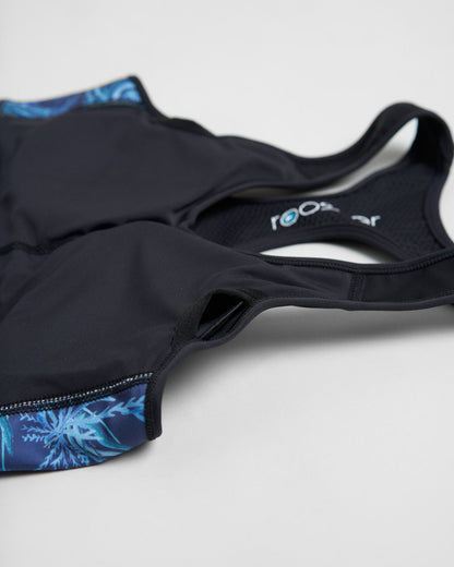 Női sportmelltartó/bikinifelső - TENGERÜVES
