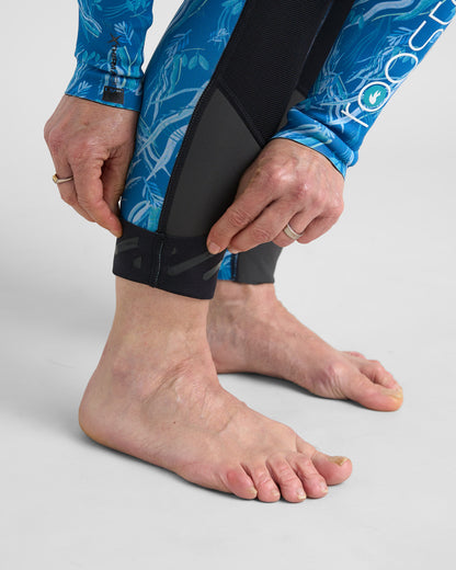 JUNIOR lány ThermaFlex 1,5 mm-es Longjohn – Tengerifű
